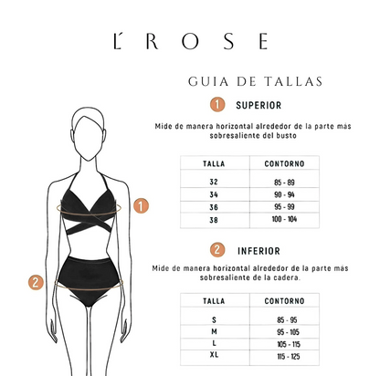 Bikini Asoleador blanco